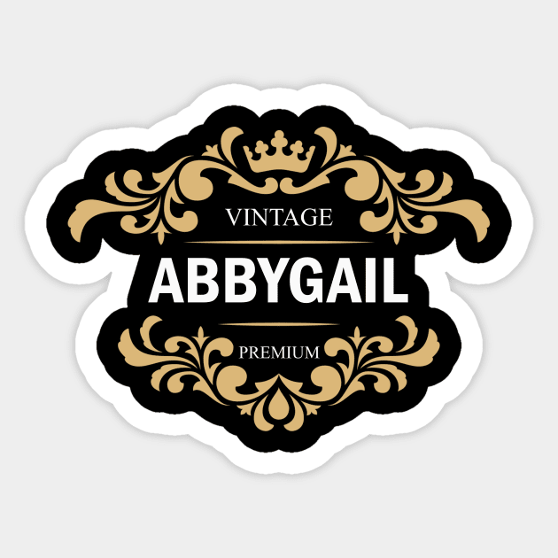 Abbygail Name Sticker by Wanda City